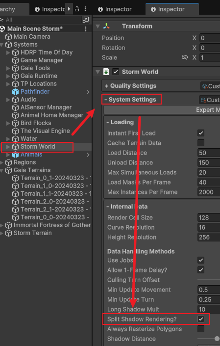 Main Pass: High Fidelity Vegetation Model